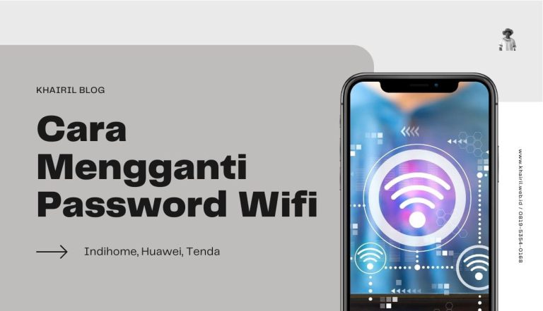 cara mengganti password wifi